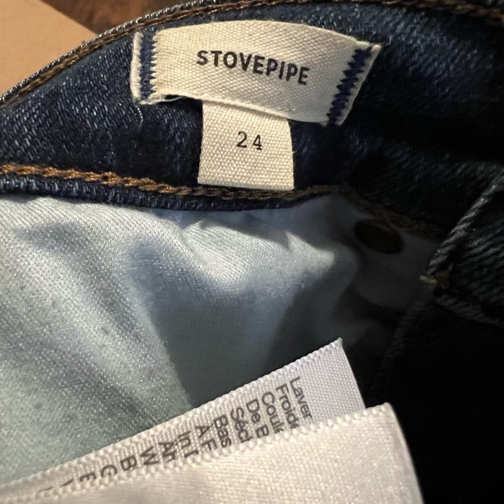 Madewell Stovepipe Straight Jeans - Picture 5 of 7